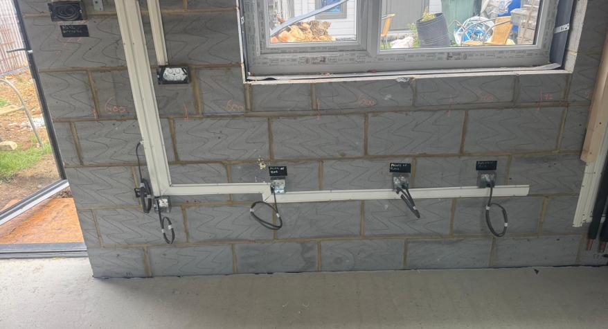 Extension First Fix Electrics in Reading