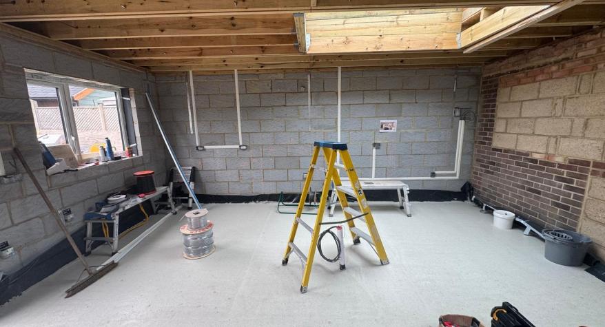 Extension First Fix Electrics in Reading