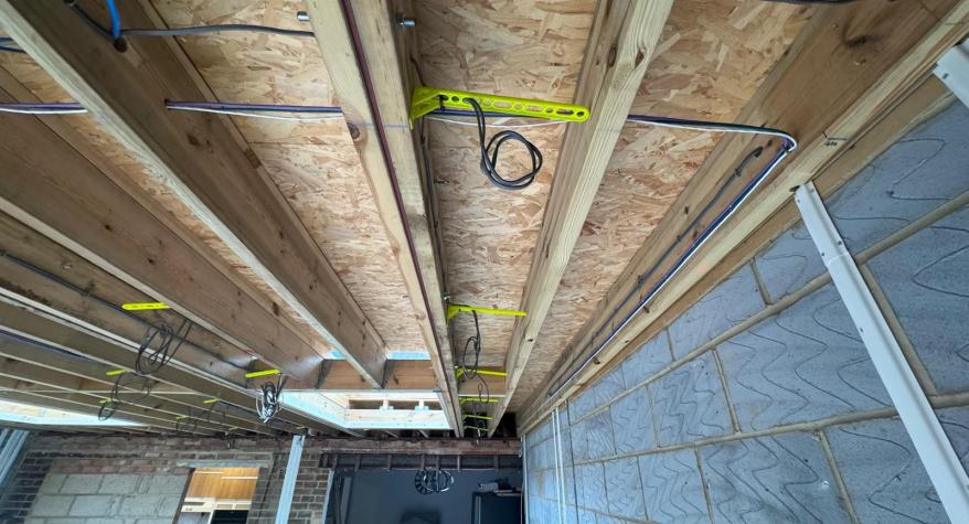 Extension First Fix Electrics in Reading