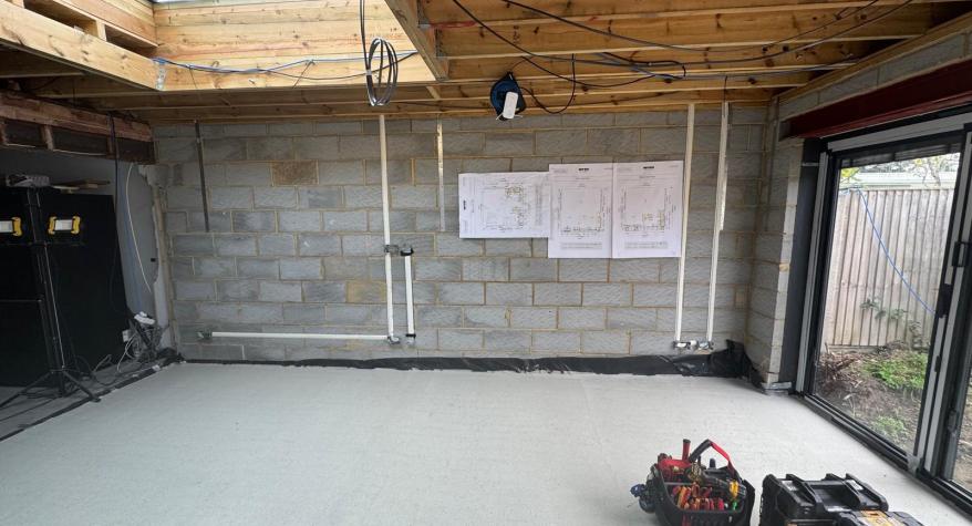 Extension First Fix Electrics in Reading